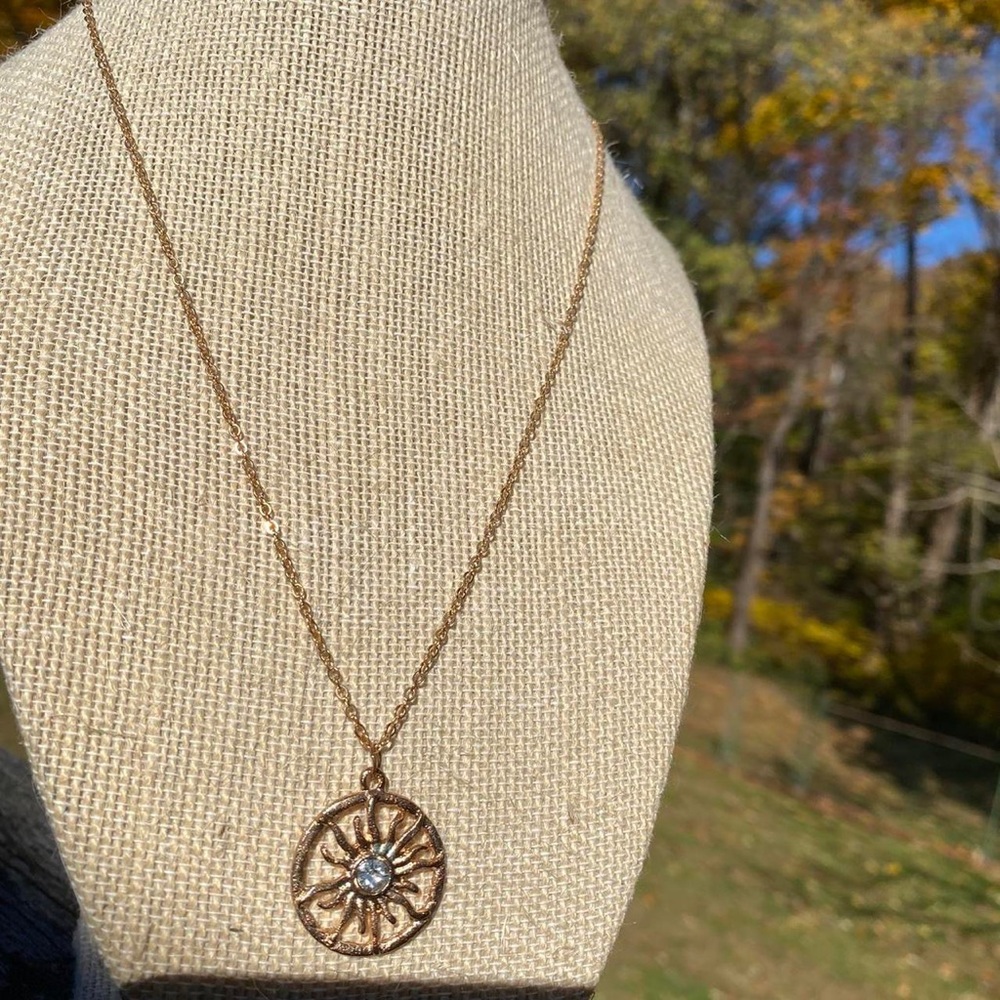 Sun necklace